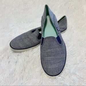 Keds Navy Slip-Ons Women’s Size 9